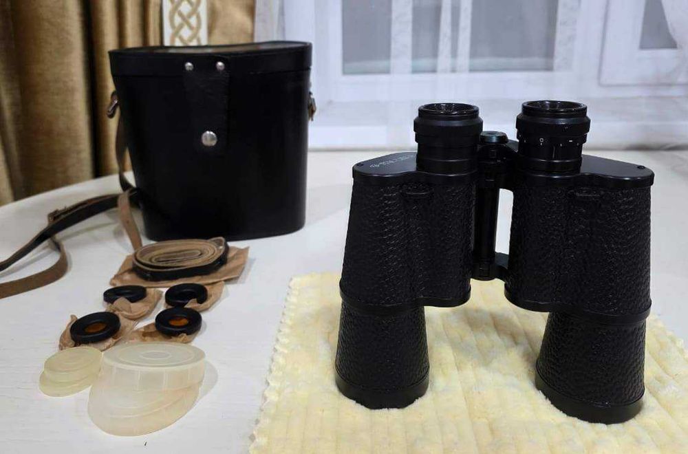 Бинокль ЗОМЗ БПЦ 7х50 в идеальном состоянии 1980год, СССР, Советский.