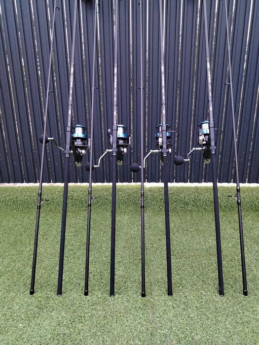 SET 4 Lansete Crap FL VIPER 3.90m 3.5 LBS 2 tronsoane Super Slim + 4 M