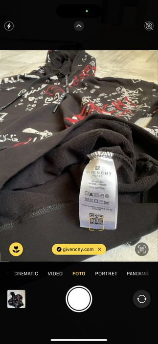 Hanorac Given chy balenciaga off white S