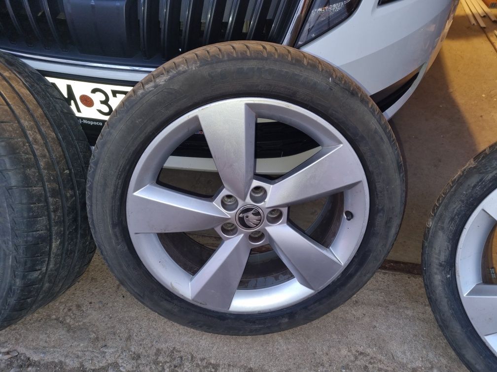 Jante roți originale Skoda 5x100