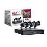 Комплект видеонаблюдение Dvr, Hdmi + 4 камери камера CCTV