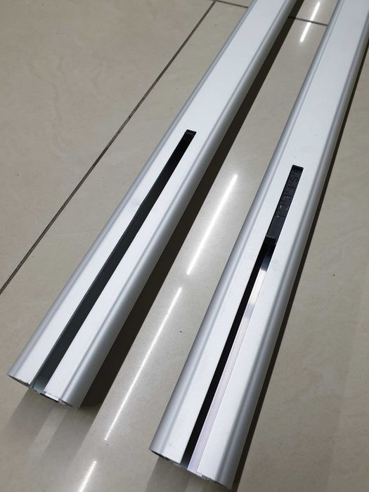 Bare Transversale Menabo Omega Aluminiu, pe caroserie si punct fix