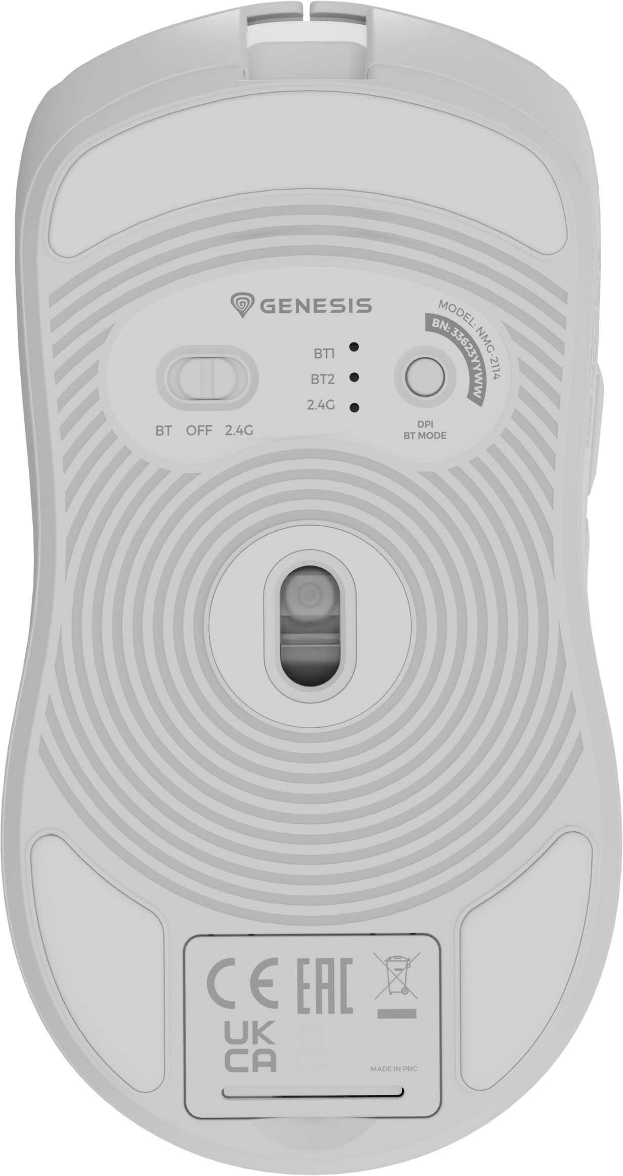 Безжична мишка Genesis Zircon 50 (налични в бял цвят)