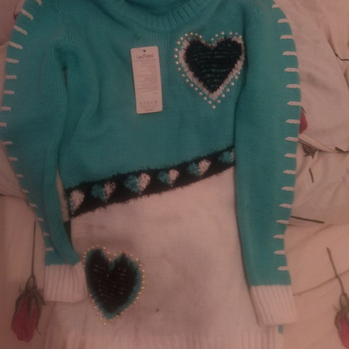 Костюм с брюками размер 44 и 46 б/у кофты джинсы  юбки  Турция размер