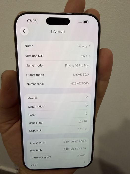 iPhone 16 Pro Max 1TB Gold Neverlocked