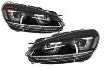 Faruri si Stopuri LED VW Golf 6 VI (2008-up) R20 U Design cu Semnal LED Dinamic- livrare gratuita
