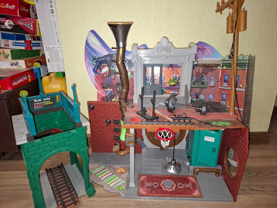 Костенурки нинджа Пълен хаос Убежище  база