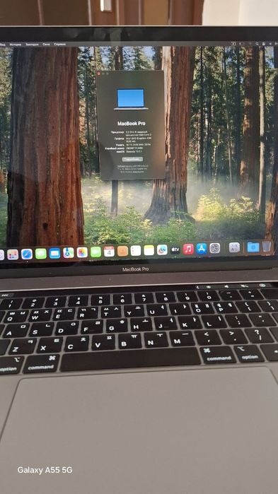Macbook pro holati ideal 80 marta zaryatga qoyilgan