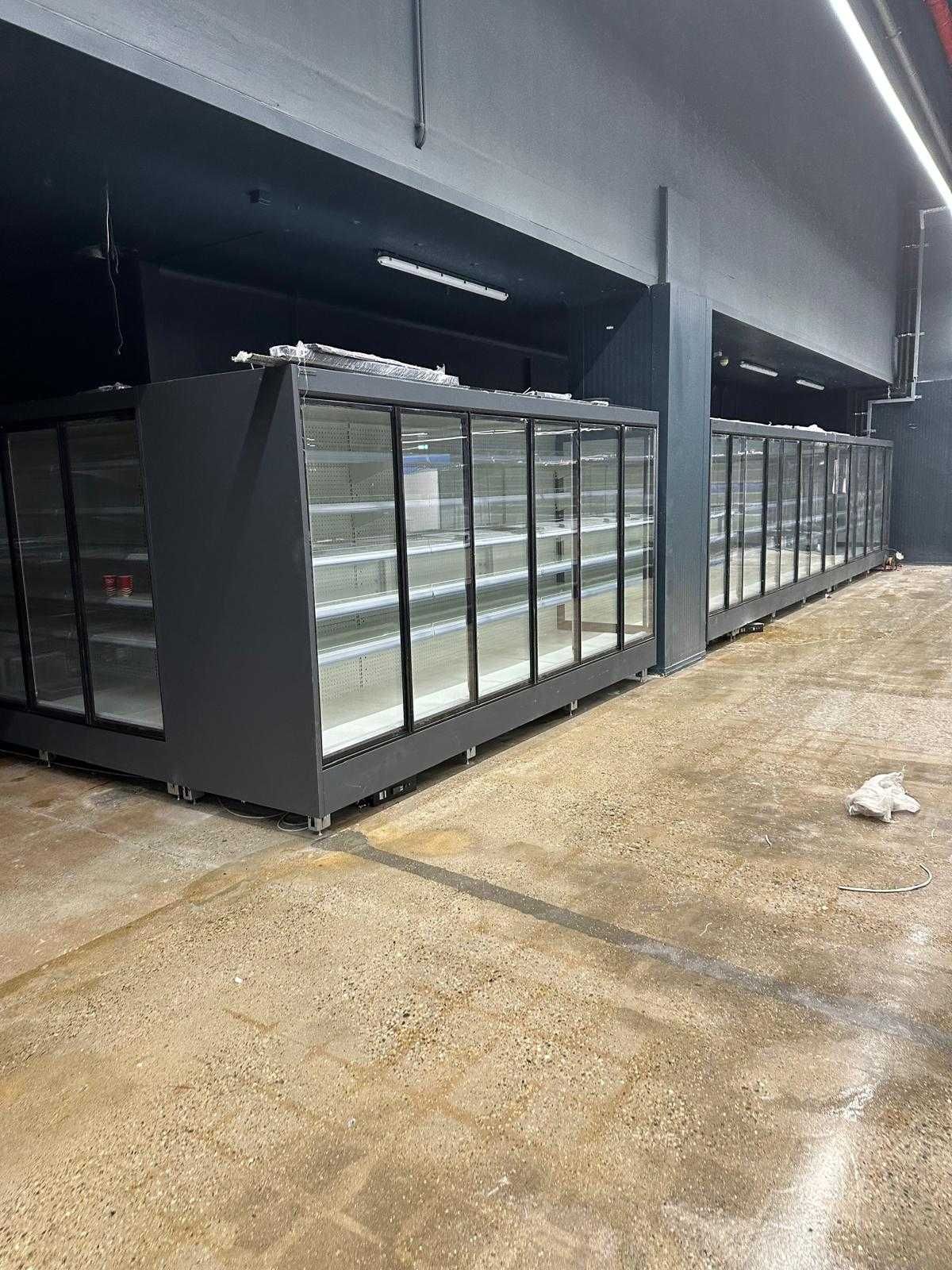 Vitrina verticala refrigerare COOLES - fara agregat/6 usi - 375 cm/NOU