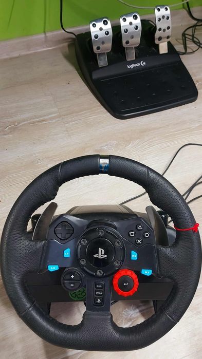 Волан Logitech G29 Driving Force + скоростен лост