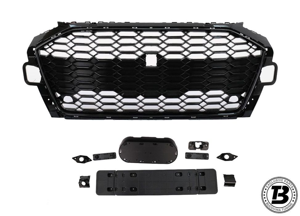 Grila compatibila cu Audi A4 B9 Facelift RS4 Design