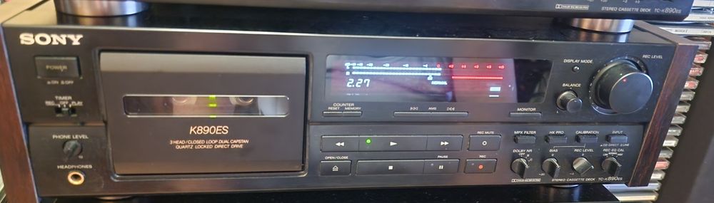 Casetofon stereo Sony k890es
