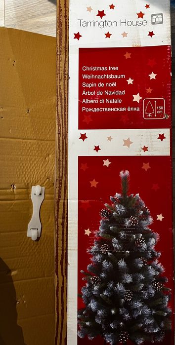 Елха с шишарки 150см