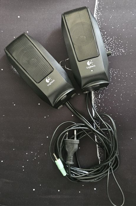 Тонколони Logitech S120, 220 V, 3.5 mm жак