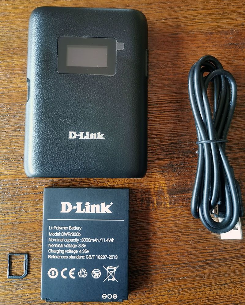 Router Wireless D-Link dual band 2.4ghz/5ghz portabil 4G/LTE 300MBps