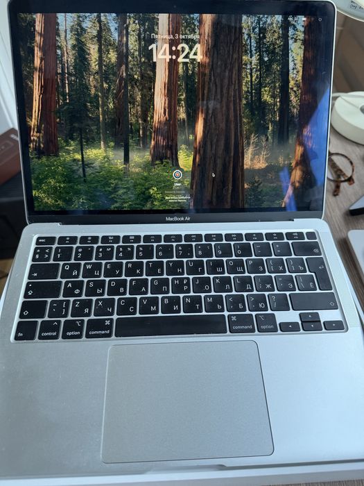 Ноутбук Macbook Air 13 Silver 8 GB / 256 GB 2020 год