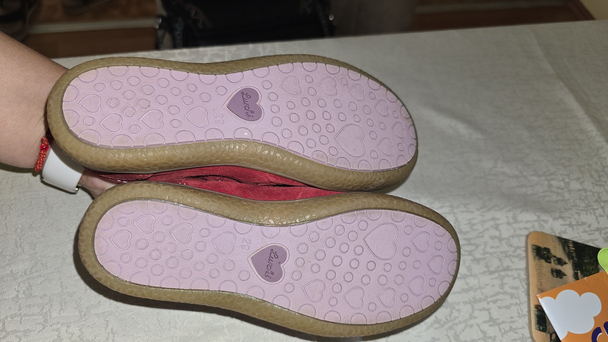 Pantofi fetite piele