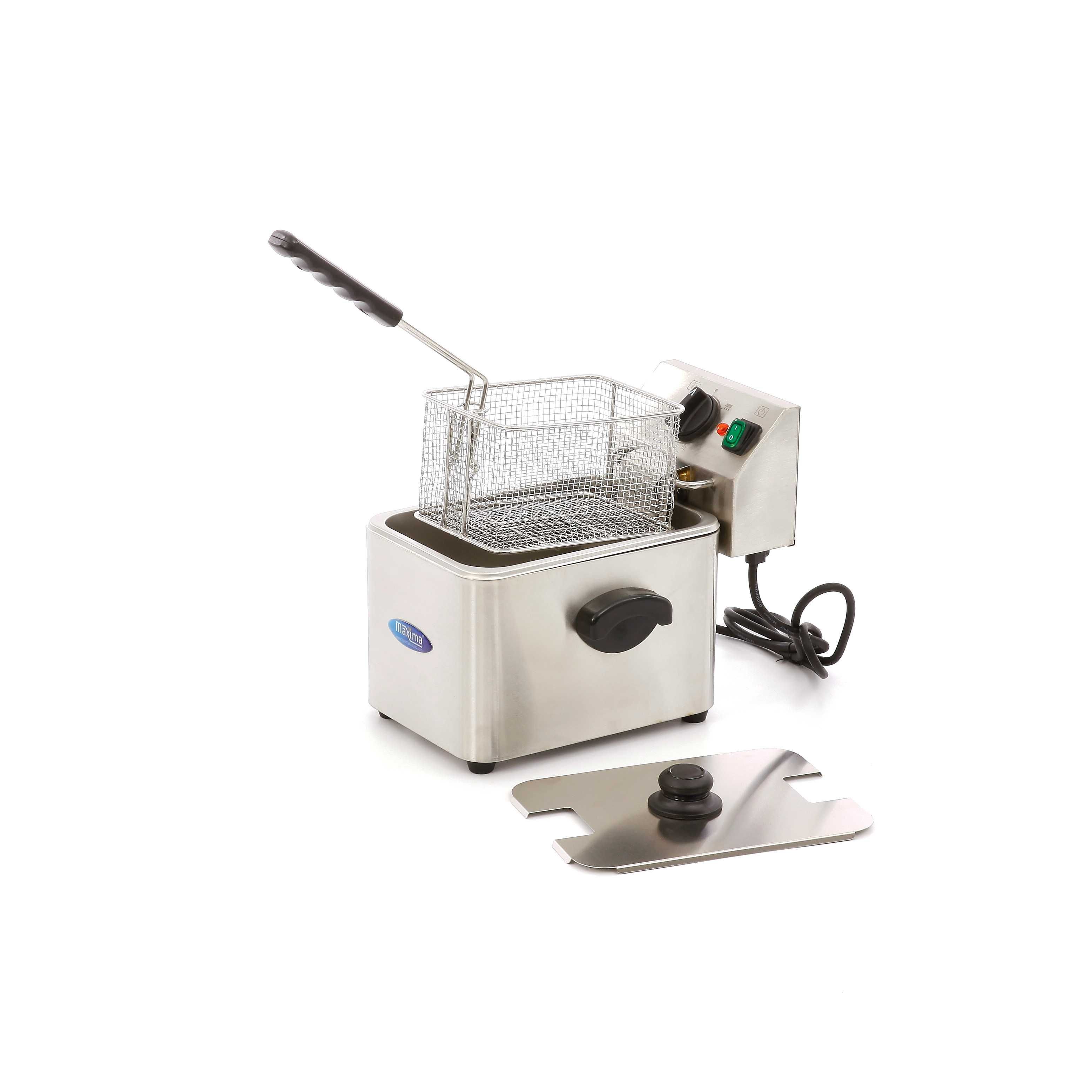 Friteuza electrica profesionala, capacitate 4l ulei, 1 kg cartofi