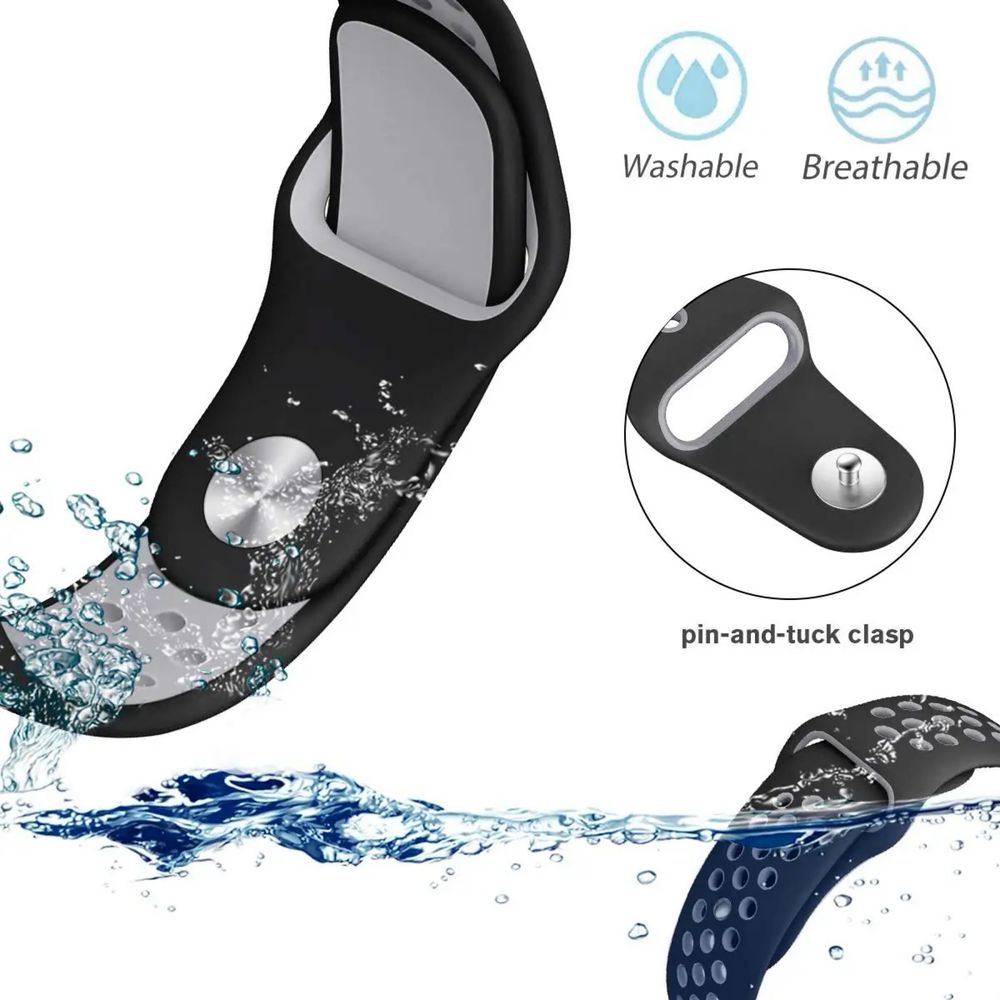 Силиконови каишки с дупки за Samsung/Huawei/Amazfit/Garmin