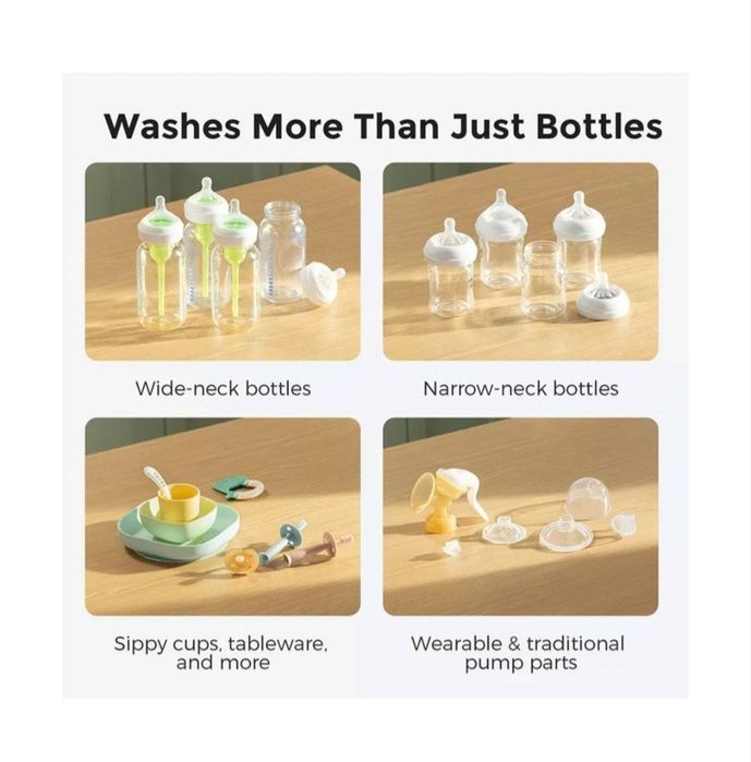 Masina De Spalat Biberoane Momcozy Kleanpal Pro – Combinatie De Steril