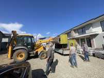 Inchiriez buldoexcavator si miniexcavator