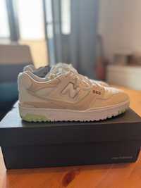 New balance 550 turtledove green aura