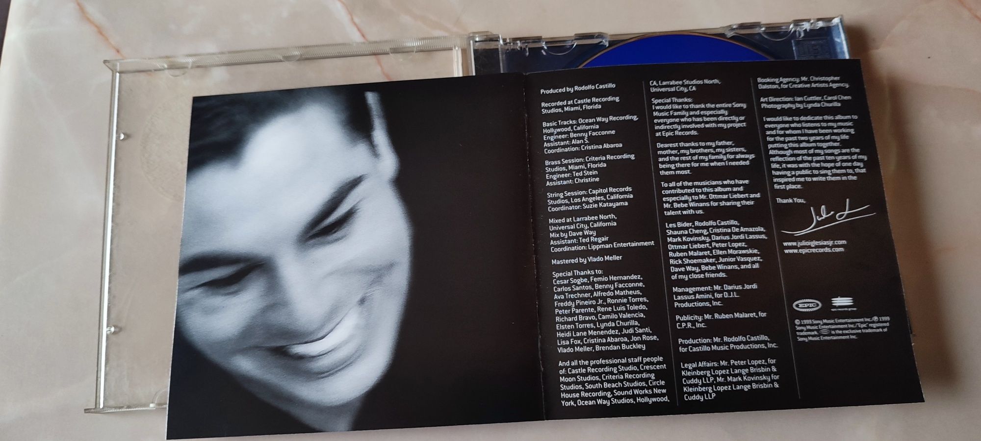 Julio Iglesias Jr. CD Audio (Original).