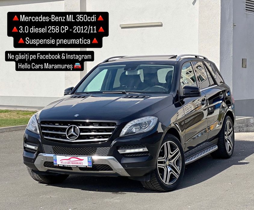 Mercedes-Benz ML Suspensie Pneumatica Trapa Carlig Remorcare