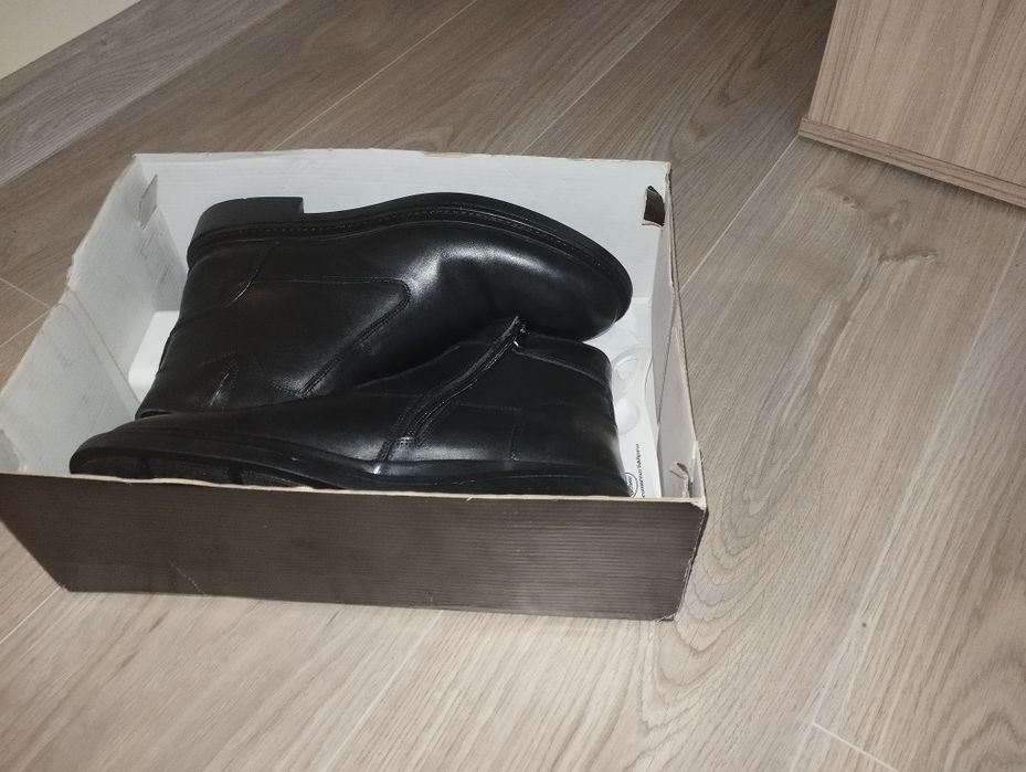 Мъжки боти естествена кожа 41