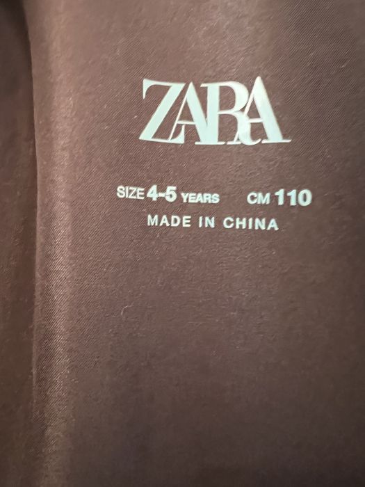 Geaca Piele Zara Baieti -Marimea 4-5 ani