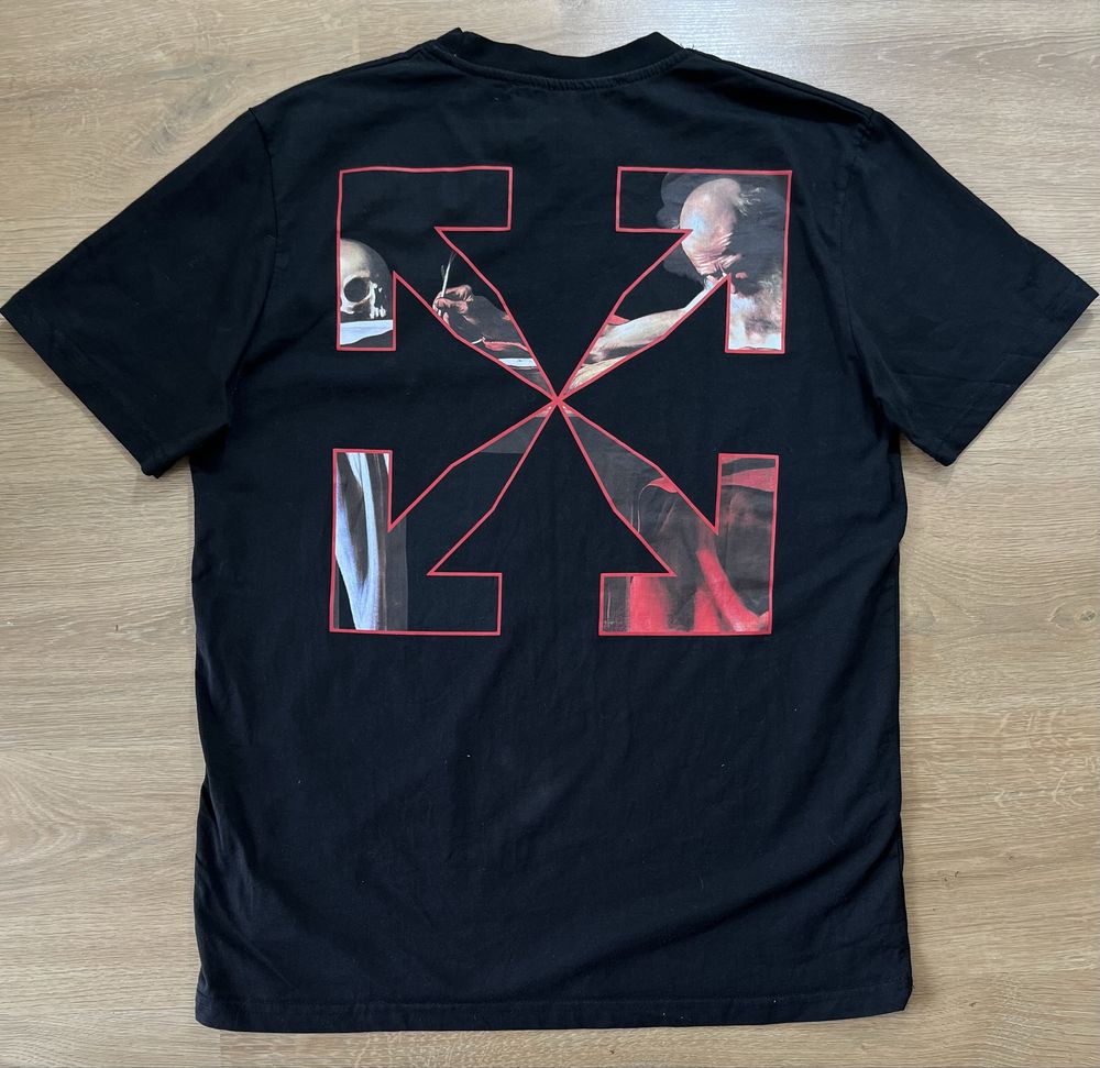 Off White Caravaggio мъжка тениска размер M-L