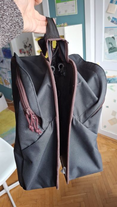 Geanta dubla Elops/Dechatlon bicicleta, stare perfecta