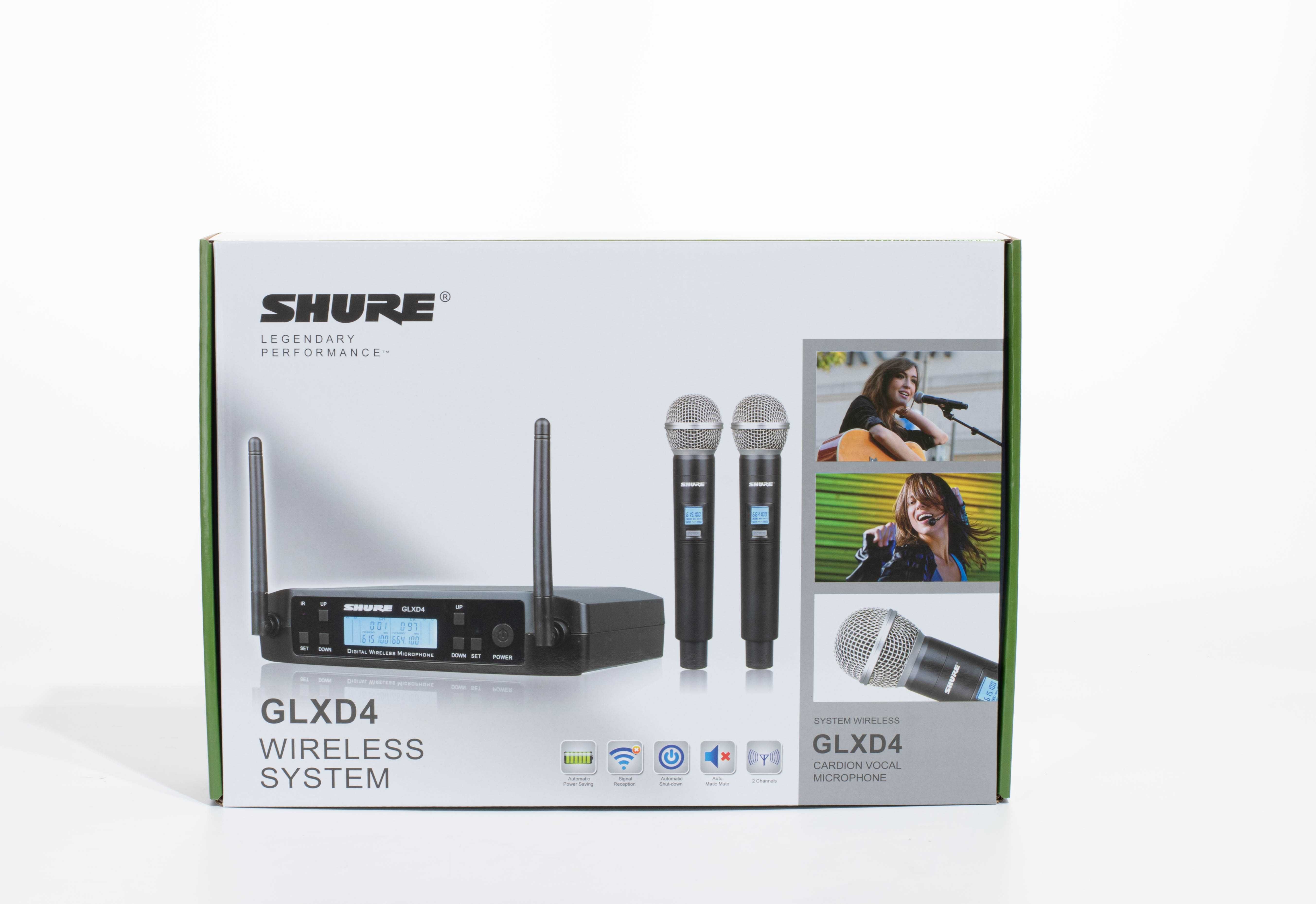 Wireless microfoane SHURE GLXD4 BETA58A DUAL (Clone)
