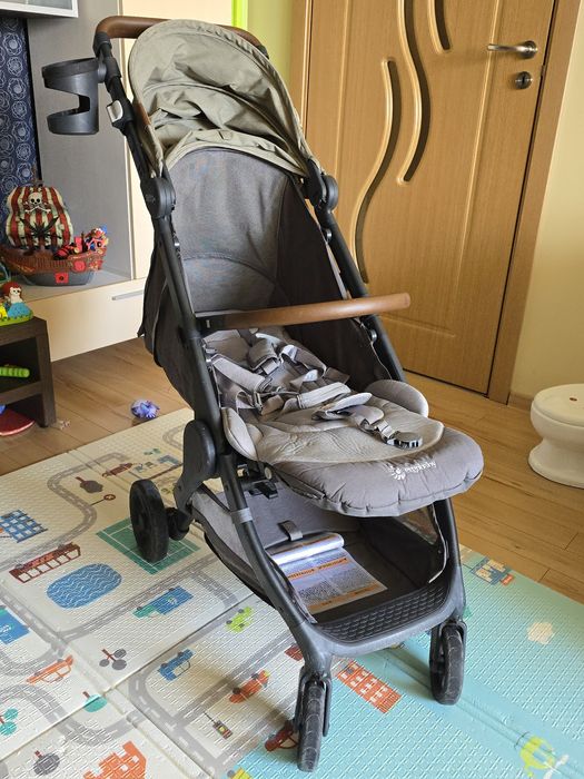 Cărucior Ergobaby Metro+ Deluxe – sport, ultra compact (6.8 kg) + acc