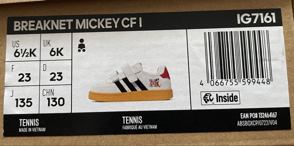 Adidas Copii Marime 23 Mickey Mouse
