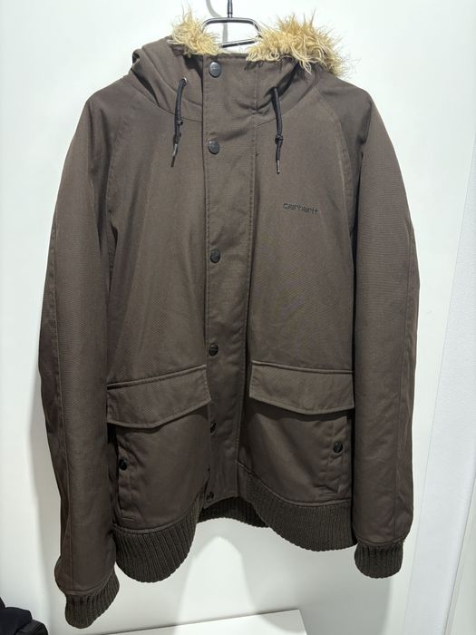 Parka Carhartt Vintage Winter Jacket Brown