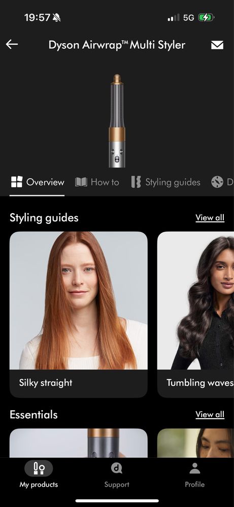 Приставка за коса Dyson
