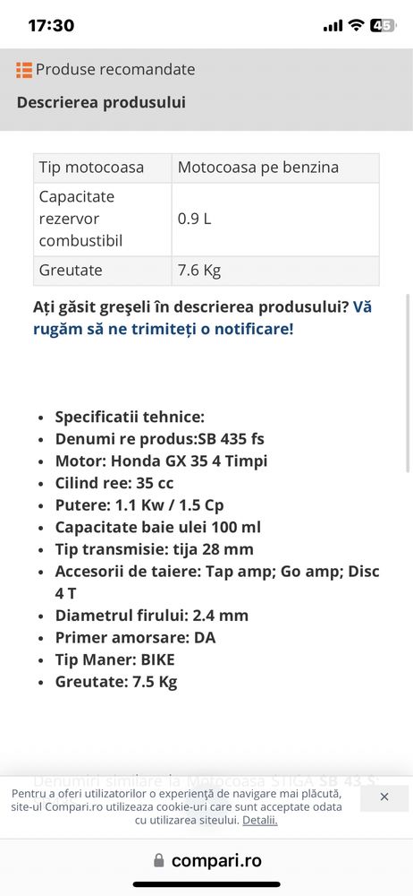 Motocoasa Stiga premium.