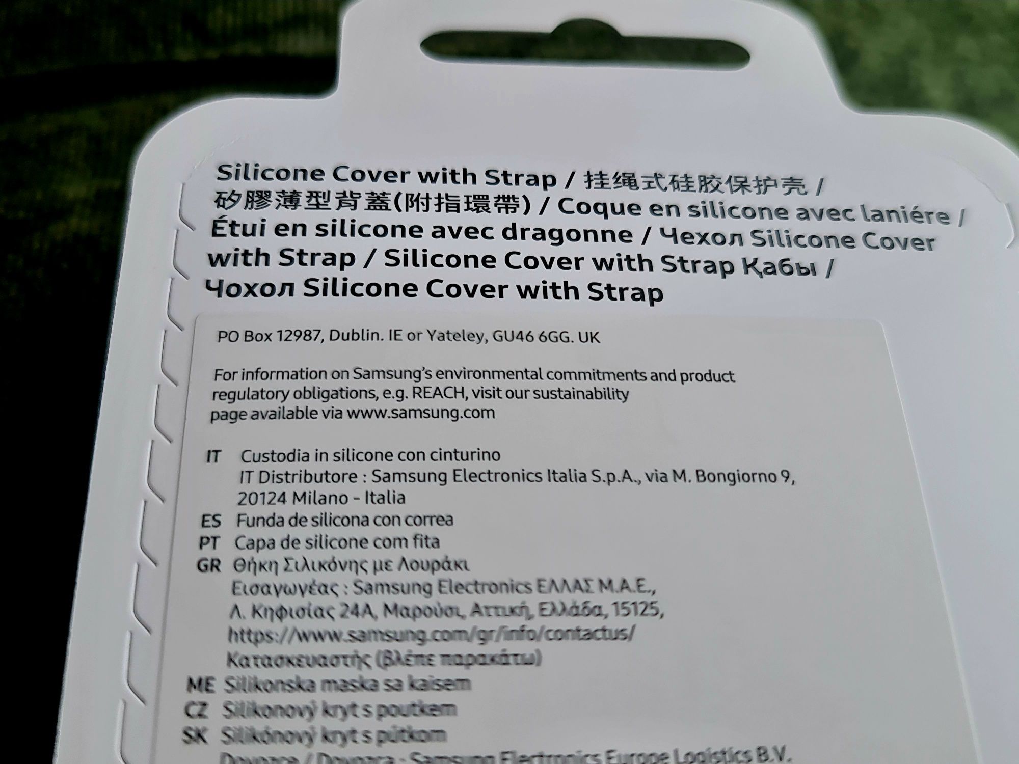 Husa Originala Samsung Galaxy S21 FE,Fun Edition NOUA,Banda sustinere