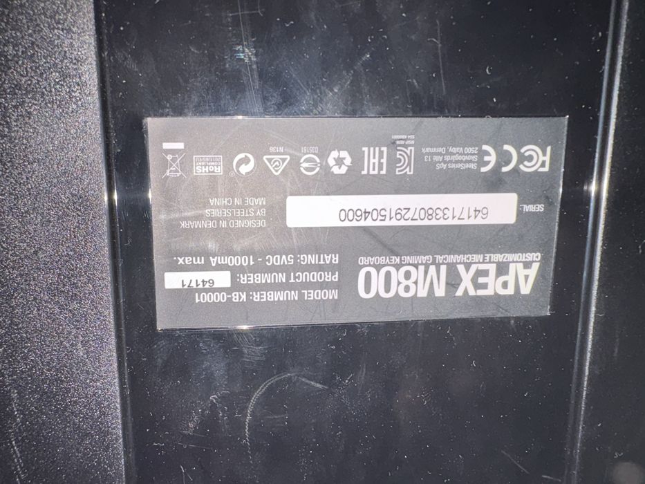 механична клавиатура SteelSeries Apex M800