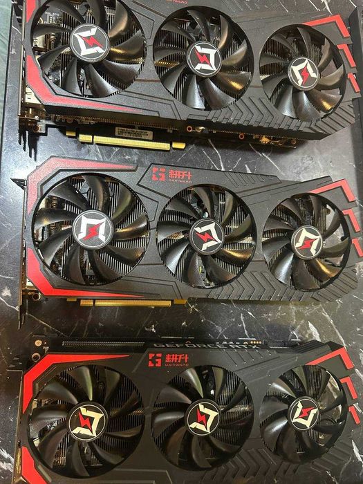 Видеокарты Gainward RTX 2070 8gb / топовое охлаждение