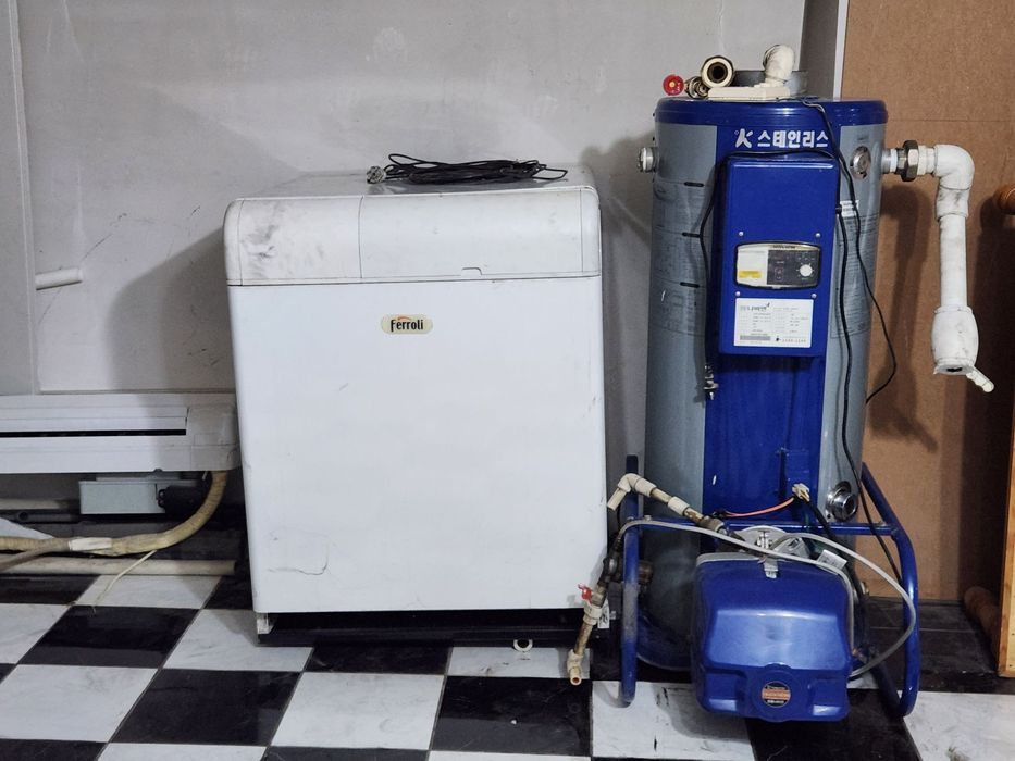 Дизельный котёл Navien Корея 81.3 кв