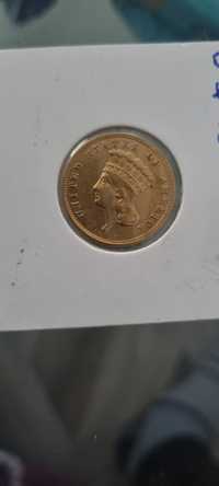 Monedă aur 0,900 puritate