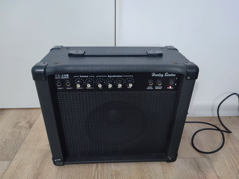 Amplificator chitara Harley Benton HB 20B Bass amplifier equalization