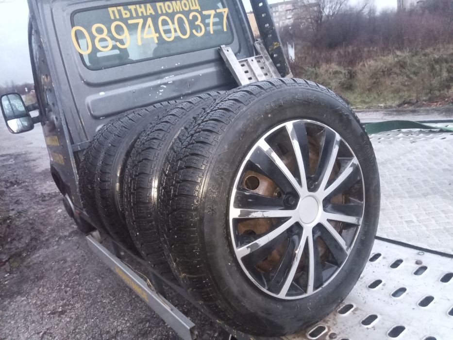 175/65/14 Перфектни джанти с ЧИСТО нови гуми Taurus   за рено клио