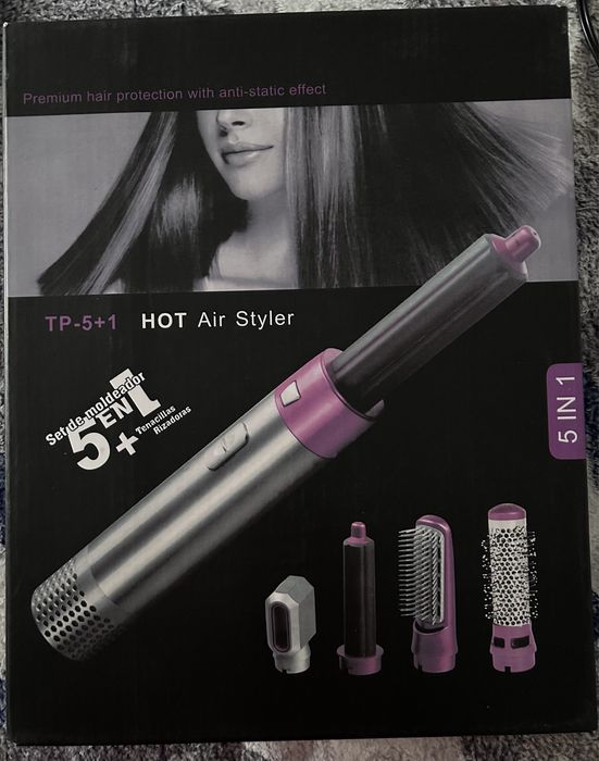 Фен стайлер с 5 насадками