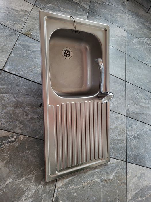 Chiuvetă inox 80/43 cm