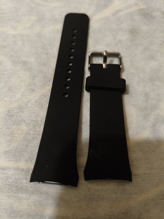 Curea pentru ceas Garmin Fenix 6S, Gigapack, Silicon, Negru