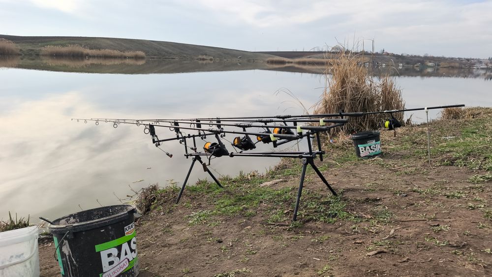 Rod Pod Aluminiu Carp Spirit BLAX, 4 Posturi