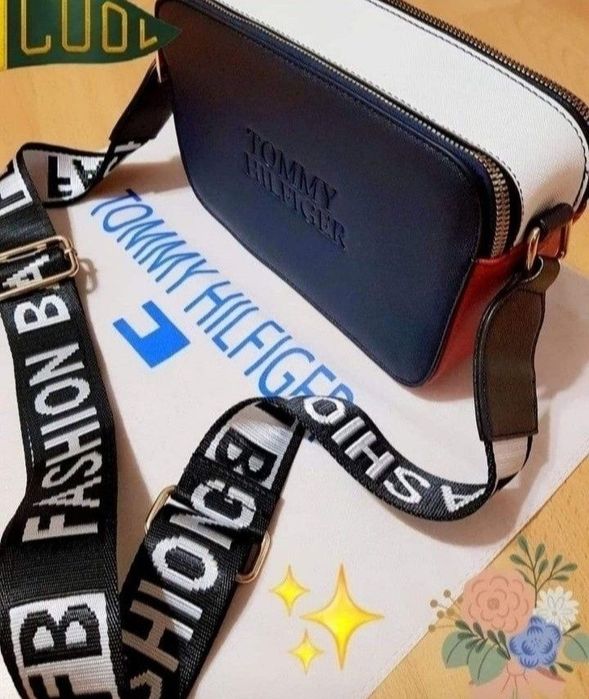 Geanta crossbody dama loho imprimat, new model